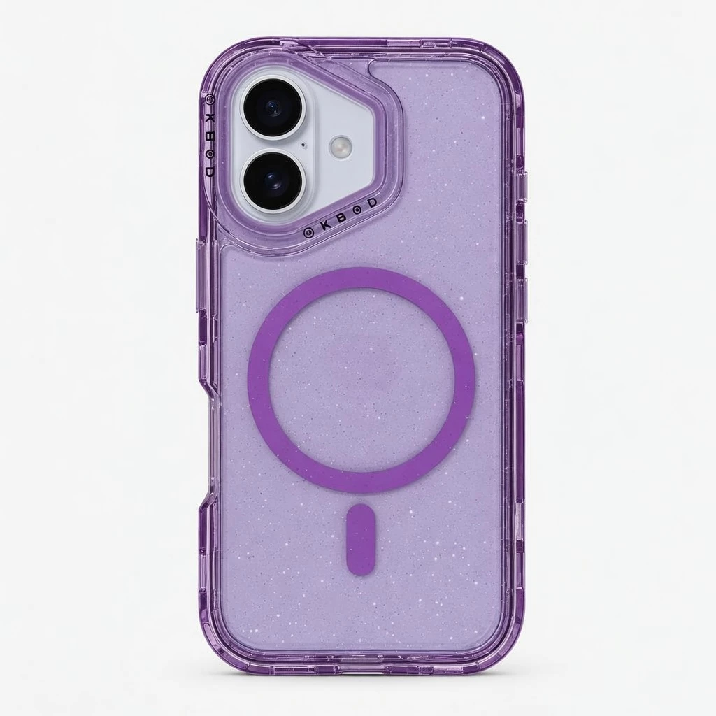 Carcasa Urban Play Magnetic iPhone 16 Lila Carcasa vista 2