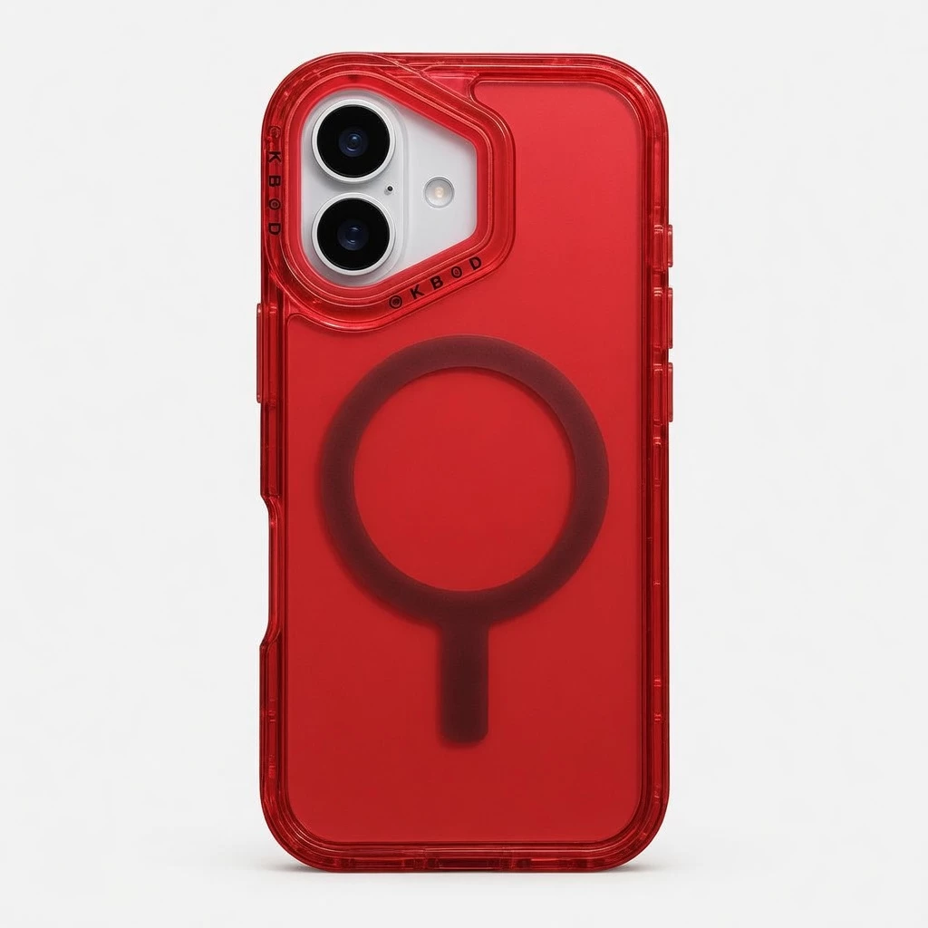 Carcasa Urban Play Magnetic iPhone 16 Rojo Carcasa vista 2