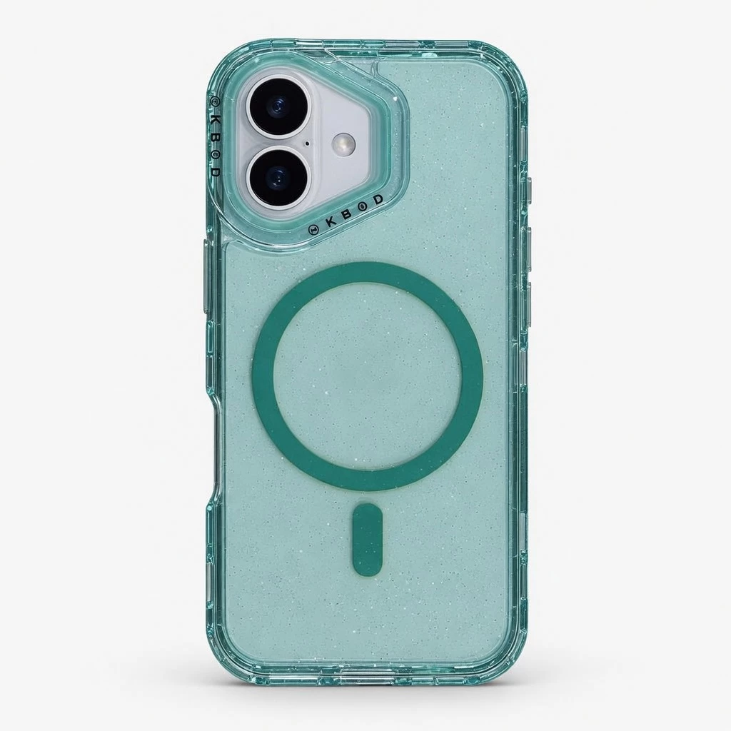 Carcasa Urban Play Magnetic iPhone 16 Verde Menta Carcasa vista 2