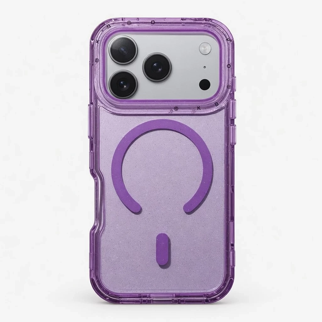 Carcasa Urban Play Magnetic iPhone 17 Pro Lila Carcasa vista 2