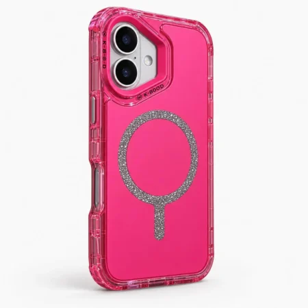 Carcasa Urban Play Magnetic Matte Shine iPhone 16 Fucsia Carcasa